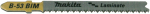 Tikksaeterad 60mm B-53 puit/laminaat (5/tk pakk)
