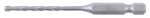 Kivipuur 3x80mm 1/4"