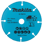 L&otilde;ikeketas 76x1,75x10mm kipsplaat, PVC, fiiber volframkarbiit kattega, sobib mudelile DMC300