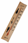 Saunatermomeeter puit suur (62x320mm) 0&deg;C  kuni  +120&deg;C