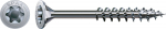 Puidukruvi peitpea 6x180/65 TX30 Zn (100/tk pakk) SPAX