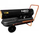 Soojapuhur 90-082 50KW, 50l, 4.7l/h, 1100m3/h diiselk&uuml;te, ratastega