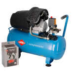 Kompressor 50L, tootlikkus 280l/min HL425-50 + tarvikud,  imemisv&otilde;ime 419l/min