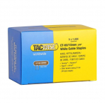 Klambrid kaablile CT-60/10mm valge (1000/tk pakk)