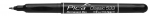 Marker peenike 0,7mm, must (1/tk pakk) BLISTER