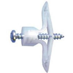 Kipsplaadi t&uuml;&uuml;bel NYLON TOGGLE+kruvi (4/tk pakk) + puur 6mm, 10mm kipsile-22kg