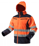 T&ouml;&ouml;jope SOFTSHELL k&otilde;rgn&auml;htavusega, oranž XXXL/60