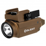 Olight BALDR S Cool White Desert Tan Blue Laser 800lm Relva taskulamp laser sihikuga