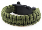Paracord Nahkhiir V&auml;lisrandmepael Tulega - Oliiv