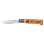 Opinel 8 Animal Moose Inox Kokkupandav nuga