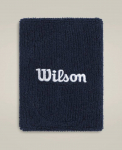 WILSON WIDE TERRY WRISTBANDS Navy Higipael, 2 tk.