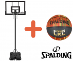 SPALDING BASKETBALL SYSTEM TF Highlight Acrylic 42" Korvpalli s&uuml;steem