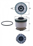 Kuro filtrid MAHLE KX385D
