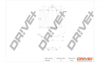 Dr!ve+ DP1110.11.0123 &Otilde;lifilter
