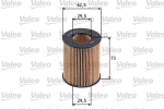 VALEO 586554 &Otilde;lifilter