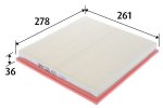 VALEO 585489 Kuldne filter