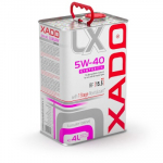 Auto mootori&otilde;li XADO 5W-40 C3, luksusvedu, s&uuml;nteetiline, 4 l