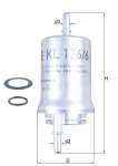 Kuro Filtras MAHLE KL176/6D