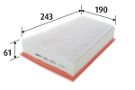VALEO 585355 Kuldne filter