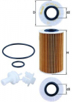 &Otilde;lifilter MAHLE OX554D2