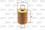 VALEO 586504 &Otilde;lifilter