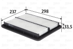 VALEO 585478 Kuldne filter