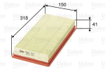 VALEO 585137 Kuldne filter