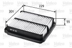 VALEO 585086 Kuldne filter