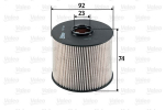 VALEO 587927 K&uuml;tusefilter