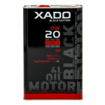 XADO AMC Black Edition 0W-20 SP s&uuml;nteetiline &otilde;li 4 l