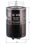 &Otilde;lifilter MAHLE OC470