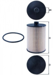 Kuro filtrid MAHLE KX226D