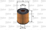 VALEO 586523 &Otilde;lifilter