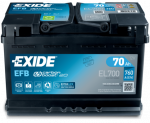 EXIDE EL700 Starter aku