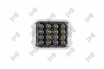 ABAKUS L17-410-001LED Ap&scaron;vietimas, bagažinės vidus