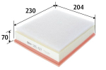 VALEO 585427 Kuldne filter