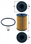 &Otilde;lifilter MAHLE OX353/7D