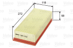 VALEO 585102 Kuldne filter