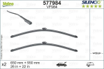 VALEO 577984 Valytuvai