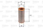 VALEO 585601 Kuldne filter