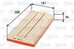 VALEO 585115 Kuldne filter