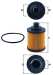 &Otilde;lifilter MAHLE OX418D