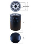 Kuro filtrid MAHLE KC178