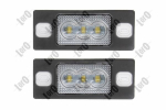 ABAKUS L40-210-0001LED Valstybinio numerio ap&scaron;vietimas