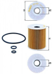 &Otilde;lifilter MAHLE OX422D