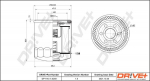 Dr!ve+ DP1110.11.0259 &Otilde;lifilter
