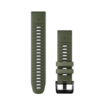 Garmin QuickFit&reg; 22 Silikoonist kellarihm | Moss - Graphite
