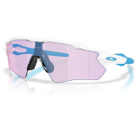 Oakley Radar Ev p&auml;ikeseprillid | Photochromic | Matte White - Prizm Transitions Cobalt
