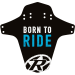 Reverse Born to Ride porilapp | Black - Light Blue