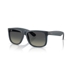 Ray-Ban Justin Classic p&auml;ikeseprillid | Rubber Blue - Gradient Grey